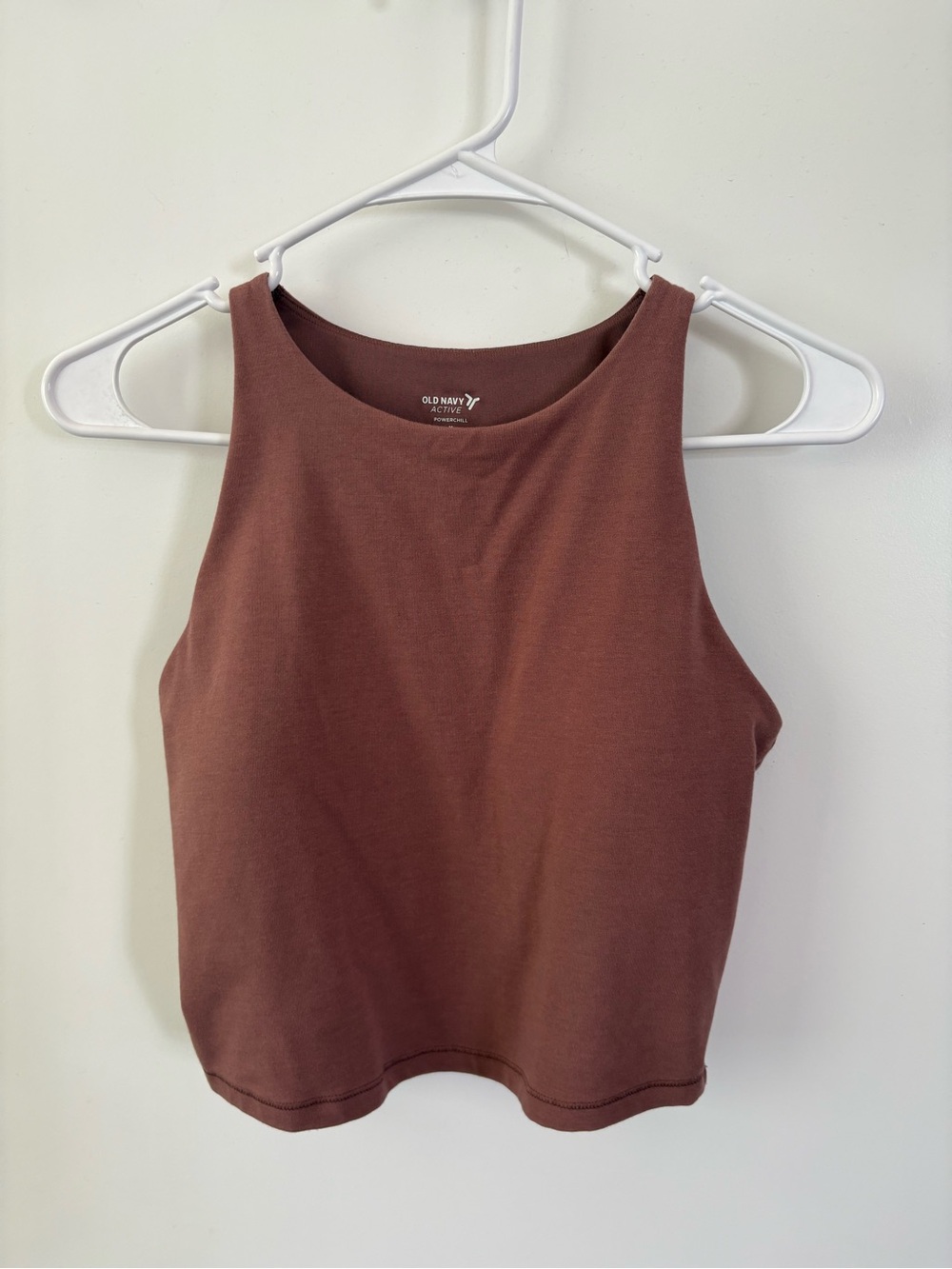 Old Navy Women’s Rust Brown Crop Tank Top